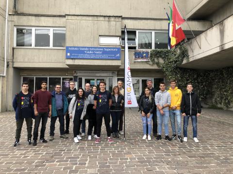 Studenti e docenti del Torriani a Bergamo Scienza 2019
